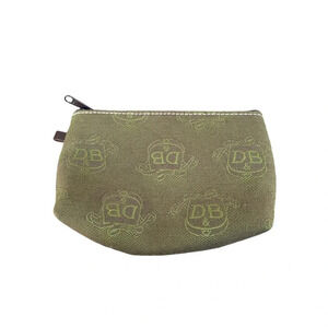 Dooney & Bourke canvas green pouch small